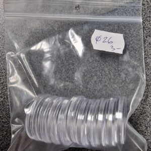 Mündikapslid  26mm 2€ jaoks 10tk