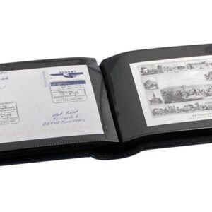 Alternative view of Album postkaartidele, ümbrikutele või kupüüridele veinipunane  4138